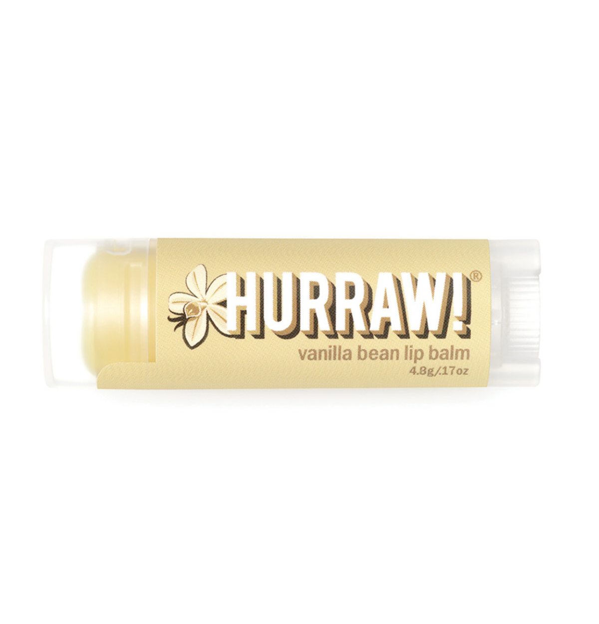 Hurraw! Lip Balm Vanilla Bean 4.3g-0