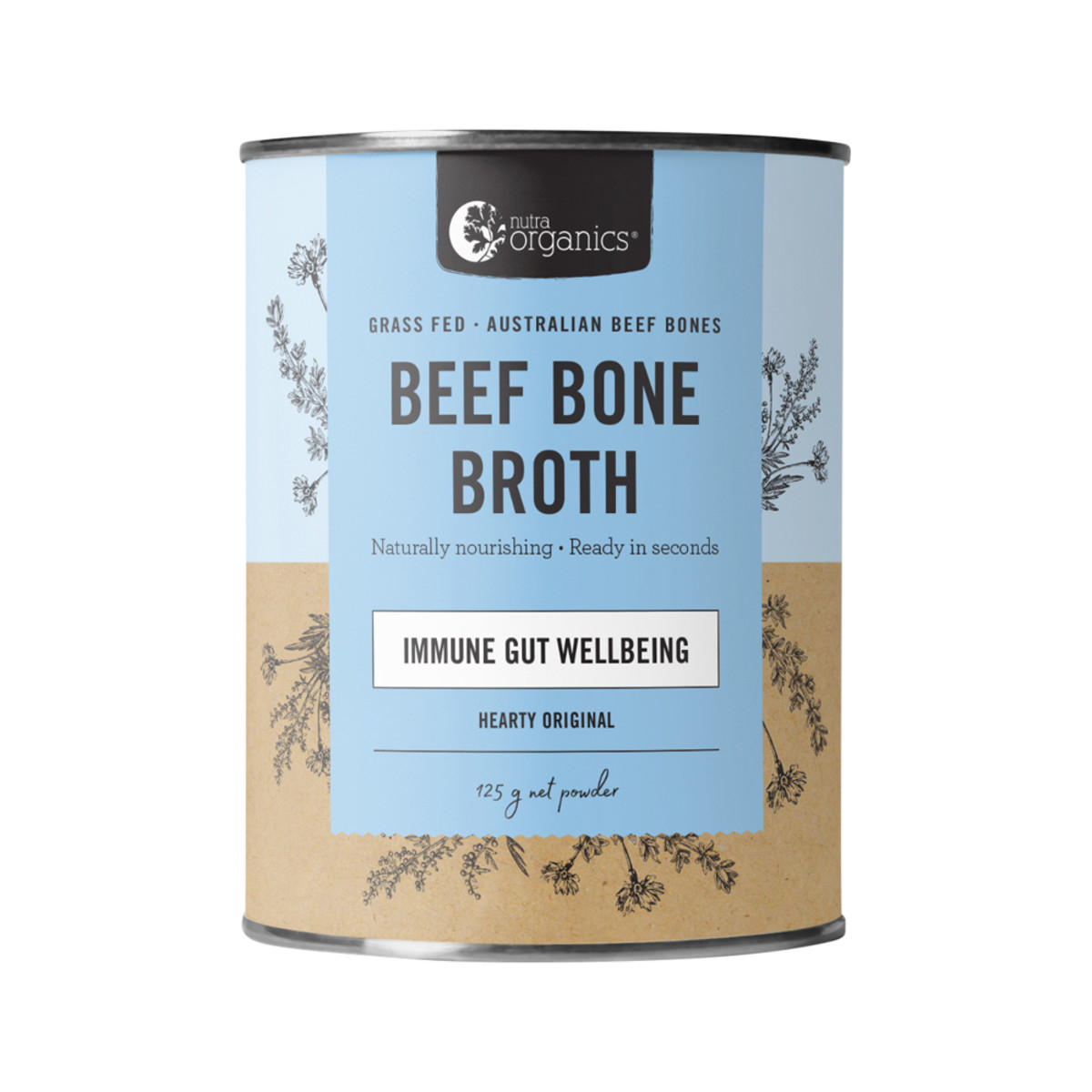 Nutra Organics Organic Beef Bone Broth 125g