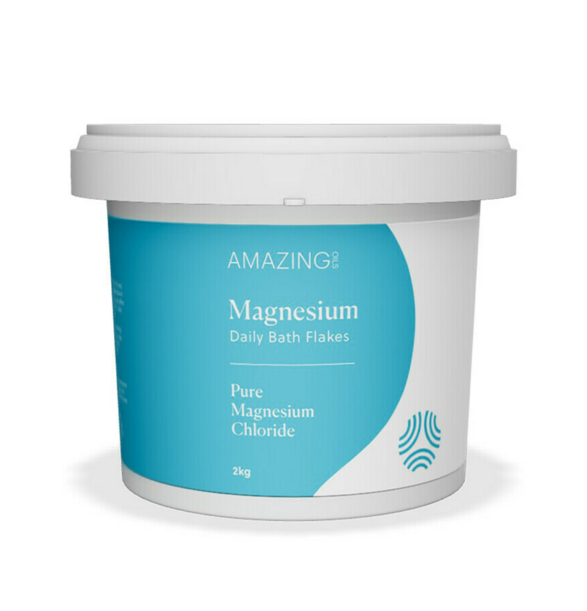 AMAZING OILS Magnesium Daily Bath Flakes Pure Magnesium Chloride 2kg