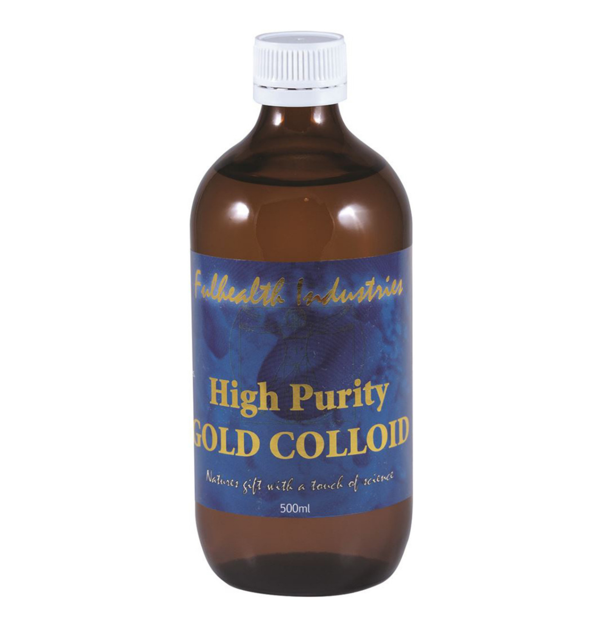 Fulhealth Industries High Purity Gold Colloid 500ml-0