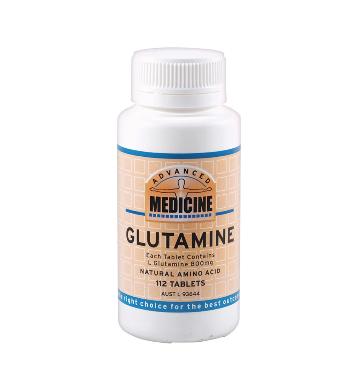 Advanced Medicine Glutamine 800mg 112t-0