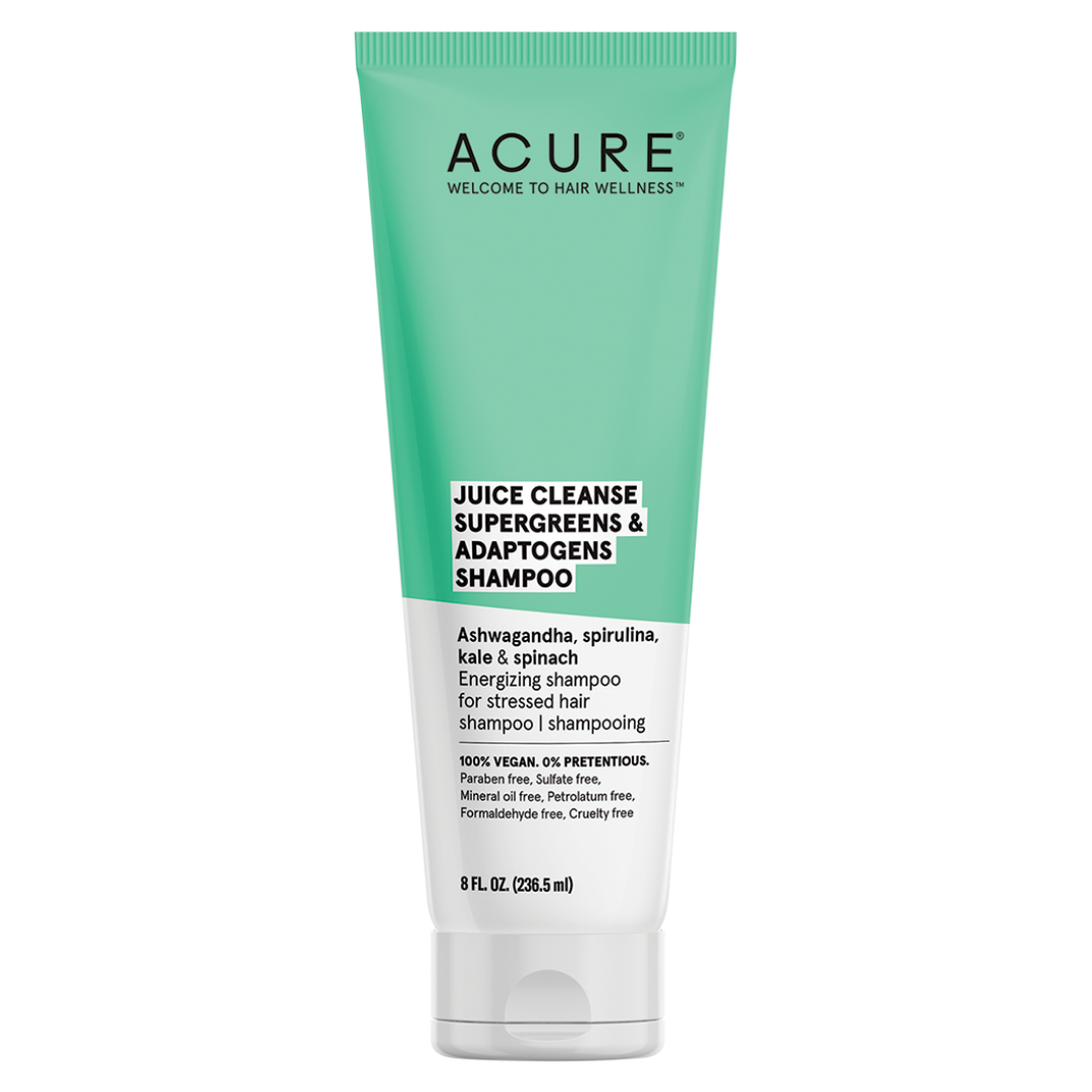 ACURE Juice Cleanse S/greens & Adaptogens Shampoo 236ml-0