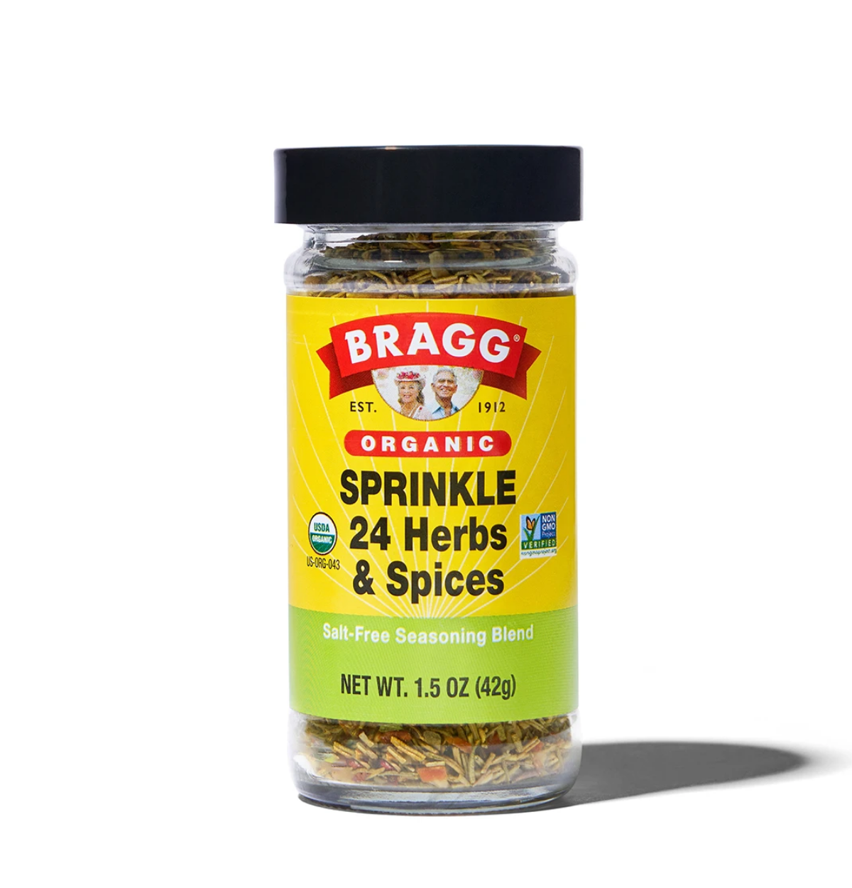 BRAGG Seasoning Organic Sprinkle 24 Herb & Spices (Salt-Free) 42g