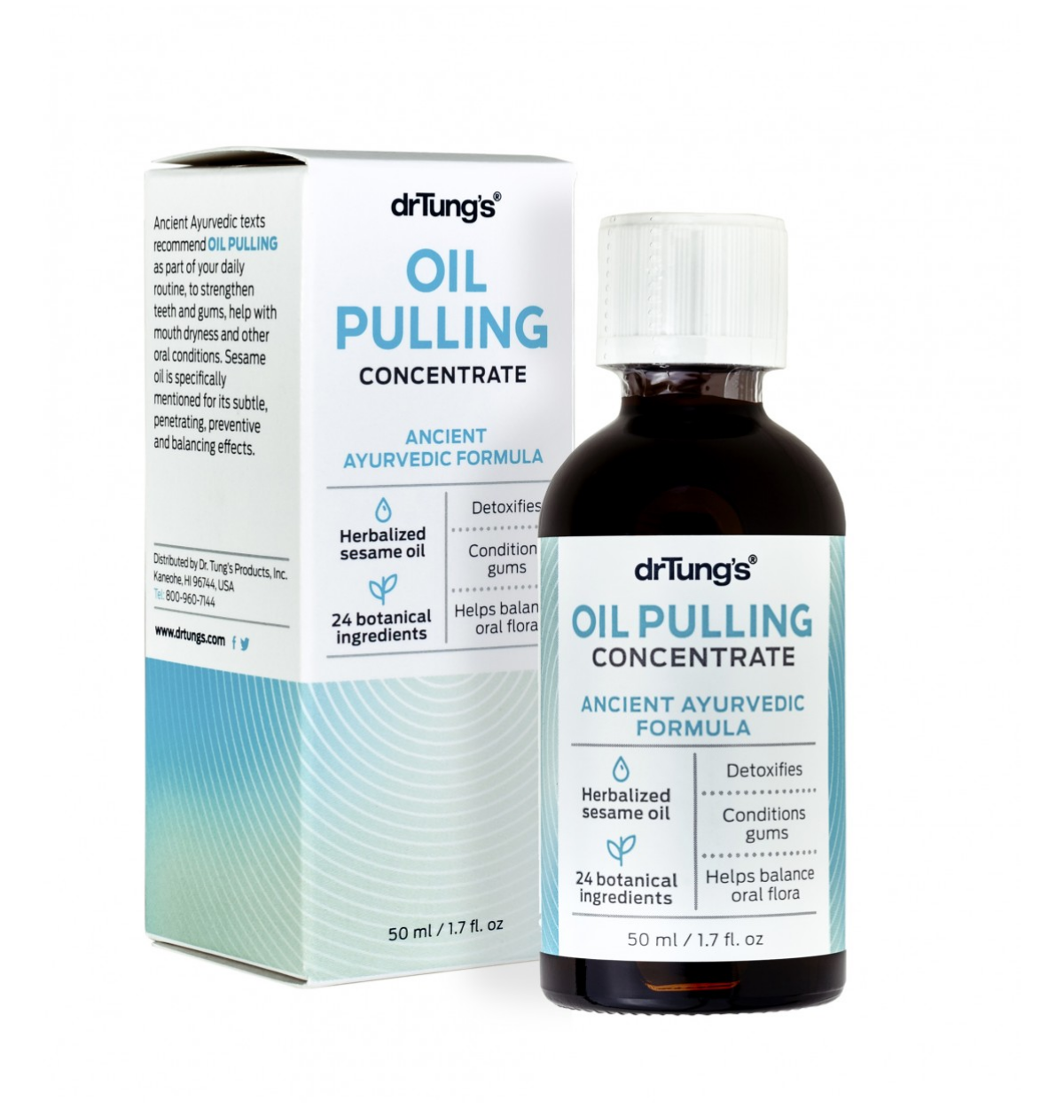 DR TUNG'S Oil Pulling Concentrate Ancient Ayurvedic Formula 50ml-0