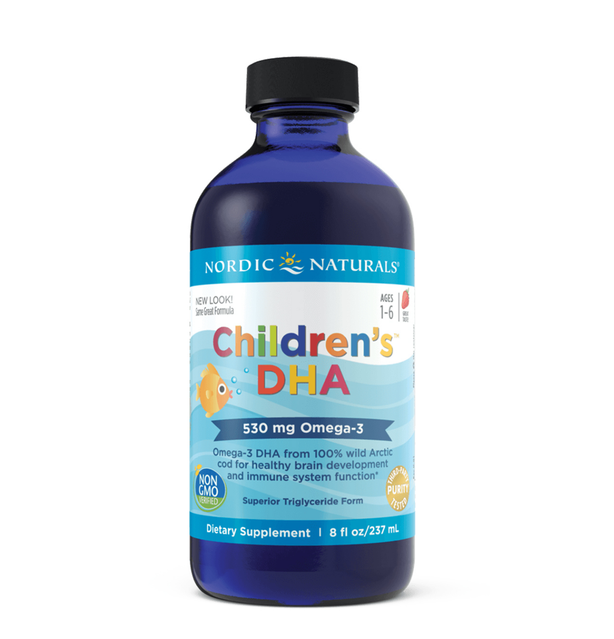 Nordic Naturals Children’s DHA Liquid (Strawberry) 119ml-0