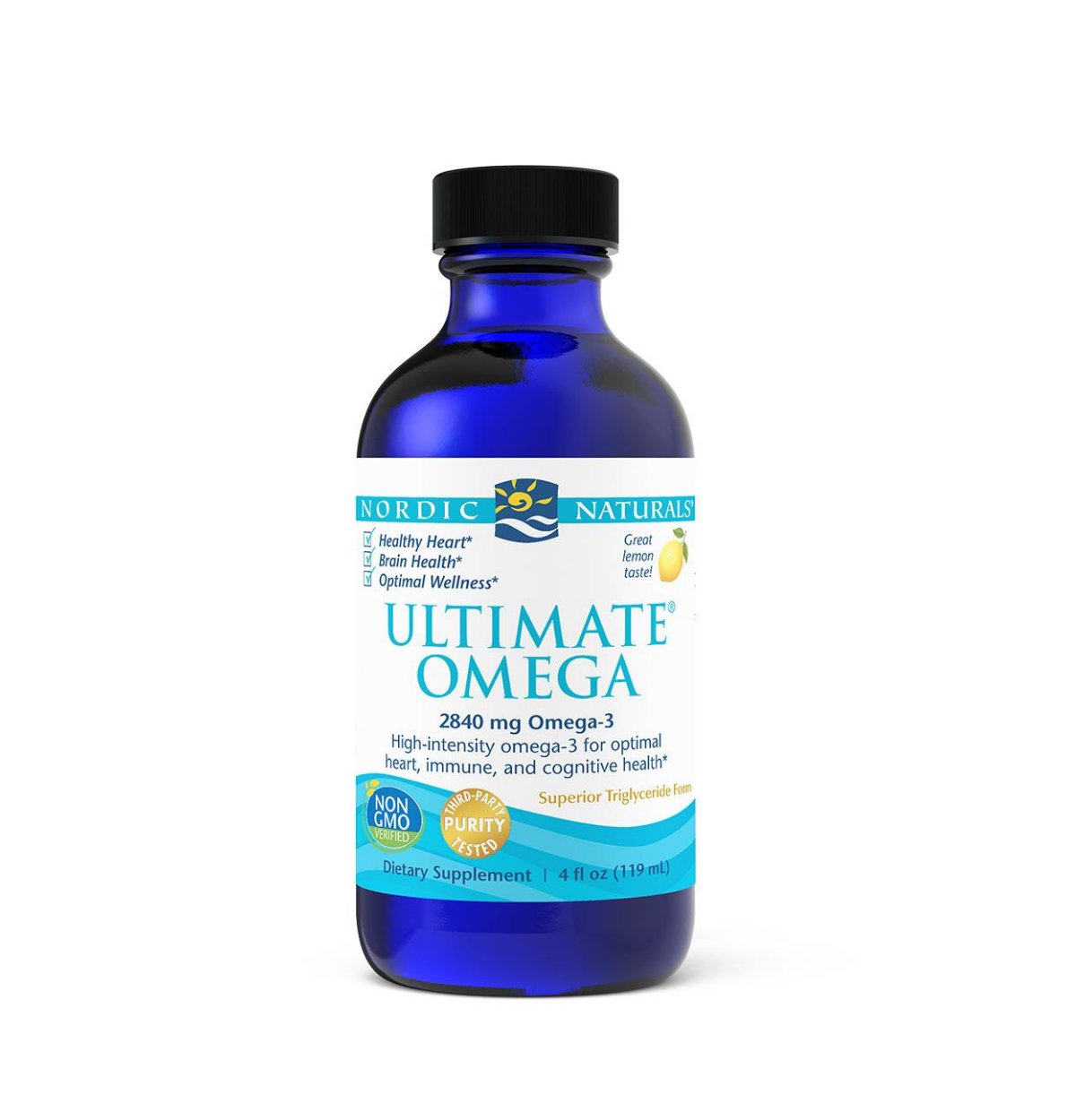 Nordic Naturals Ultimate Omega Liquid (Lemon) 119ml-0