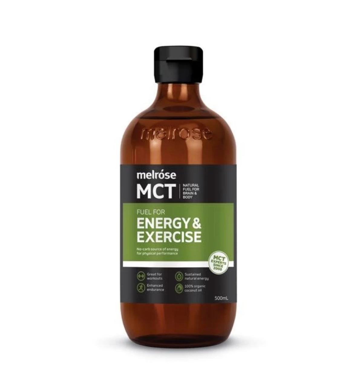 Melrose MCT Oil Fuel For Energy & Exercise 500m