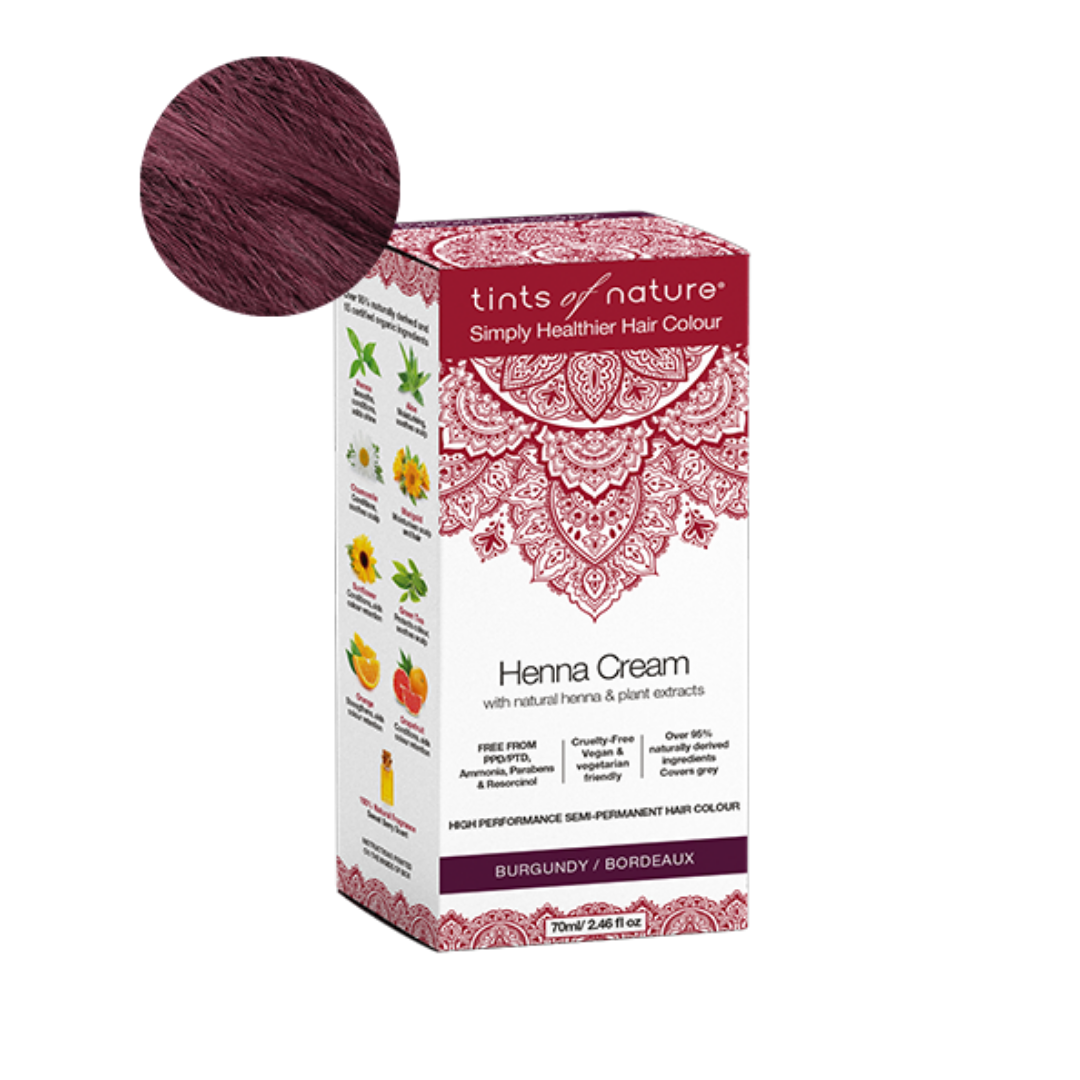 Tints of Nature Henna Cream Burgundy 70ml-0