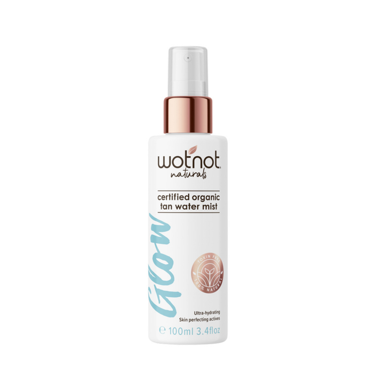Wotnot Naturals Glow Certified Organic Tan Water Mist 100ml-0