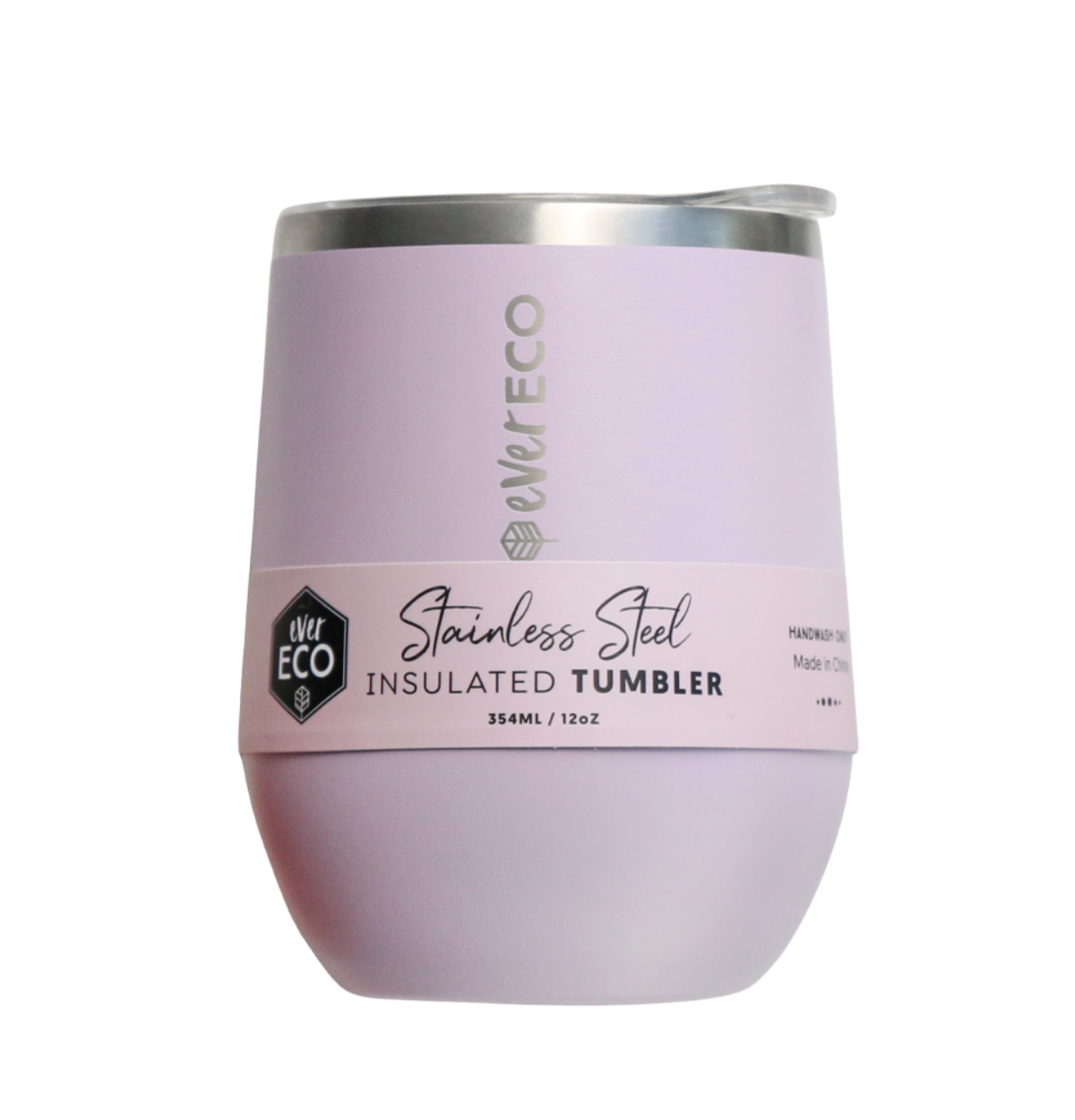 EVER ECO Insulated Tumbler Byron Bay - Lilac 354ml-0