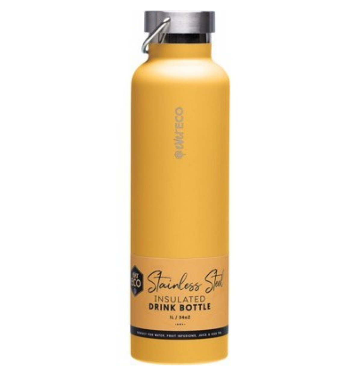 EVER ECO Insulated Stainless Steel Bottle Marigold 1L-0