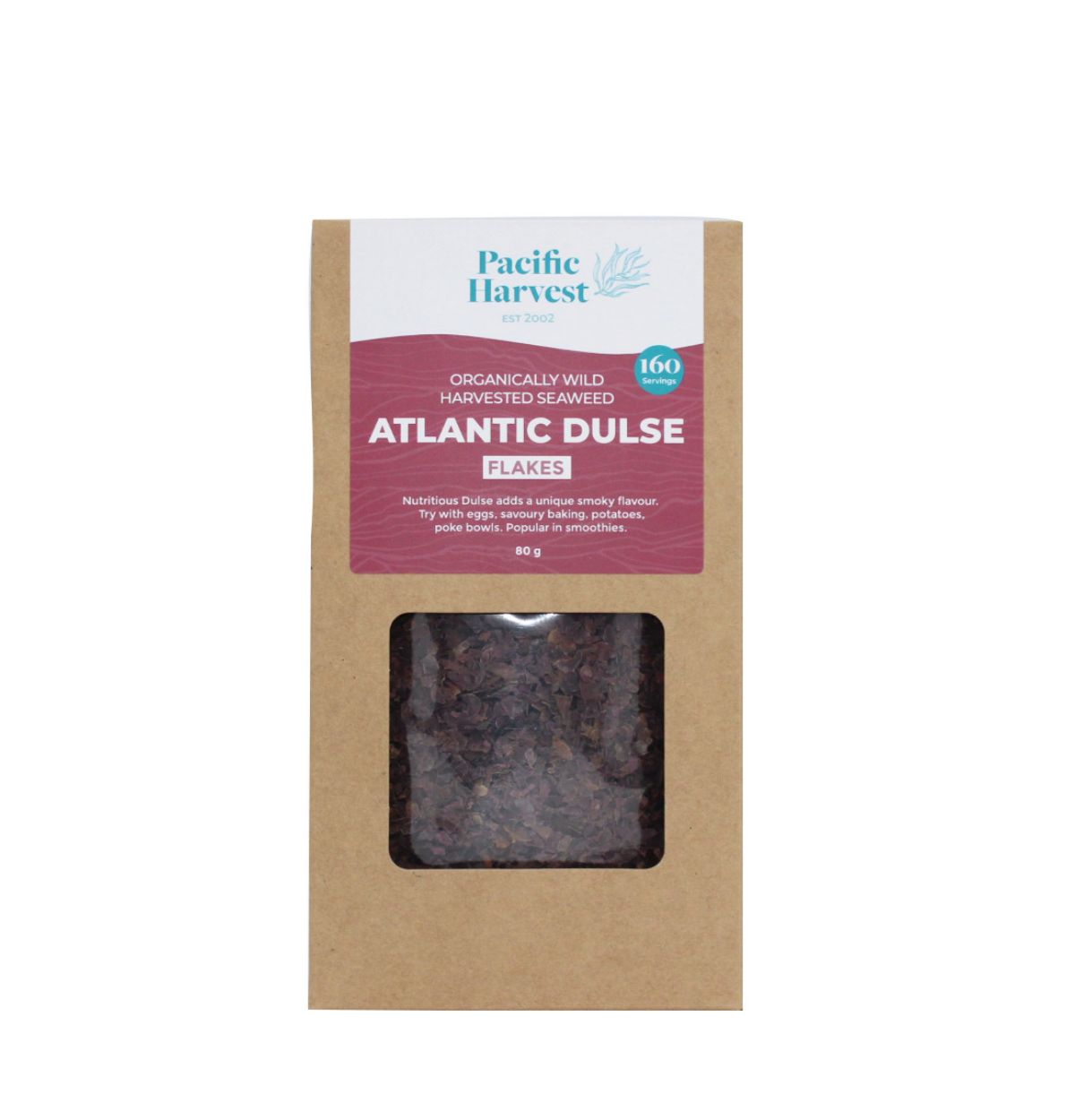 Pacific Harvest Atlantic Dulse Flakes (EU) 80g-0
