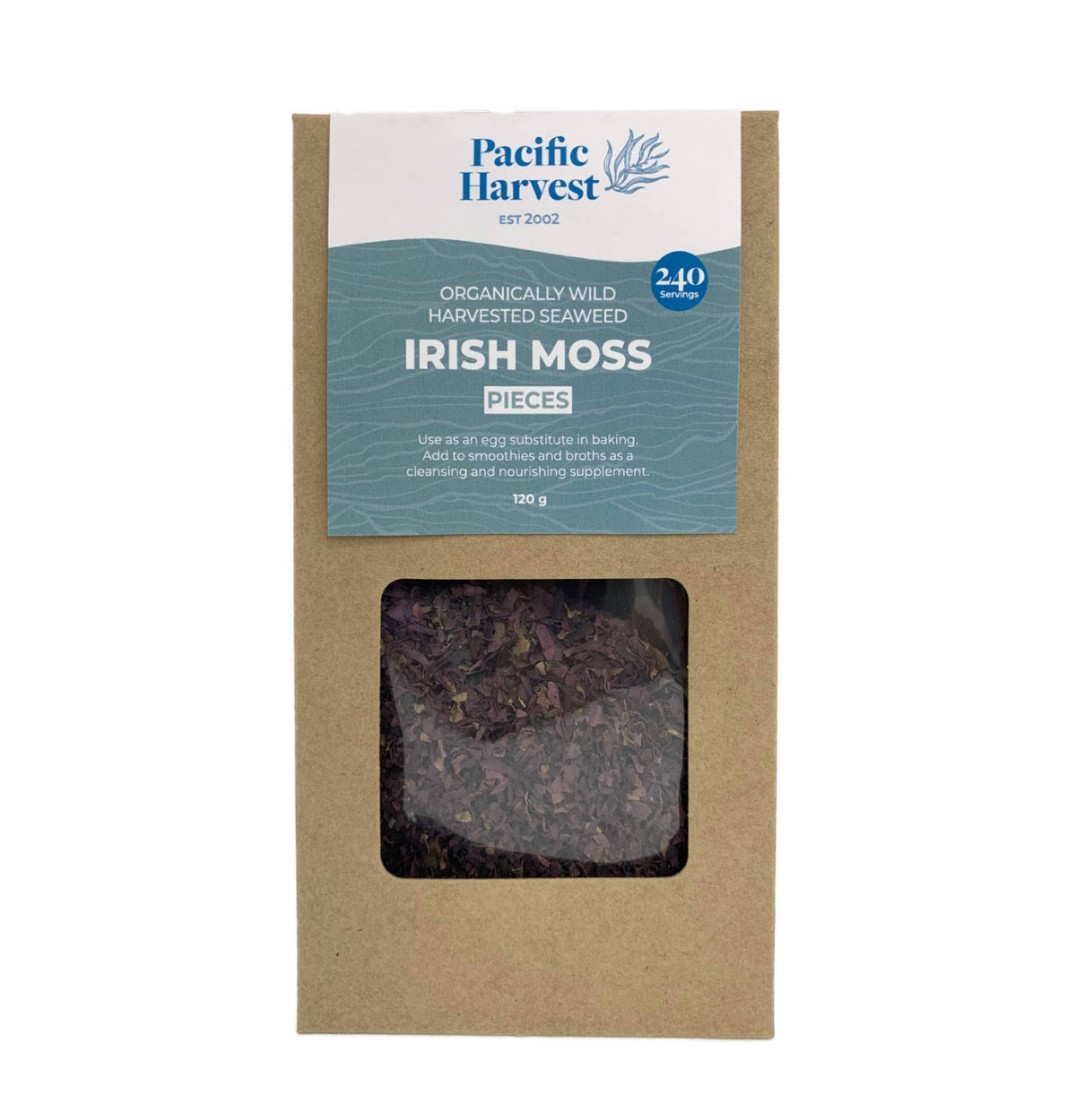 Pacific Harvest Irish Moss/Sea Moss Pieces (EU) 120g-0