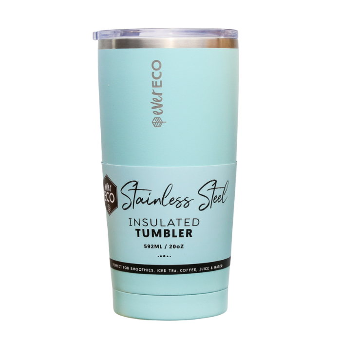 EVER ECO Insulated Tumbler Positano - Blue 592ml-0