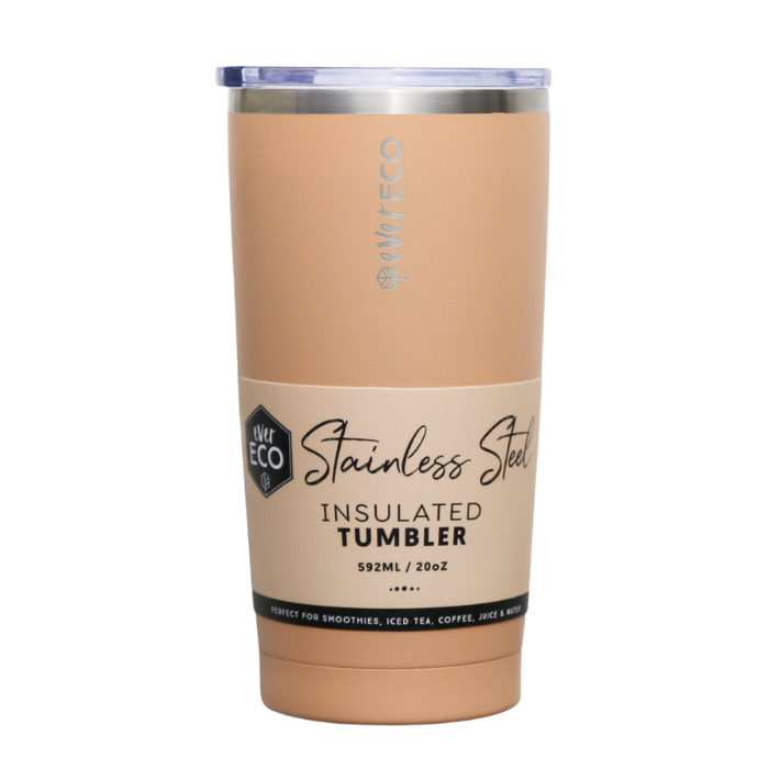 EVER ECO Insulated Tumbler Los Angeles - Peach 592ml-0