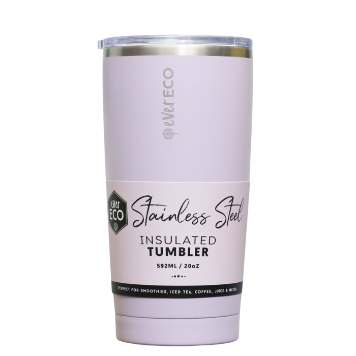 EVER ECO Insulated Tumbler Byron Bay - Lilac 592ml-0