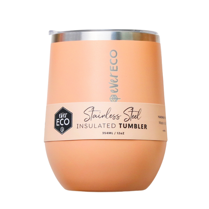 EVER ECO Insulated Tumbler Los Angeles - Peach 354ml-0