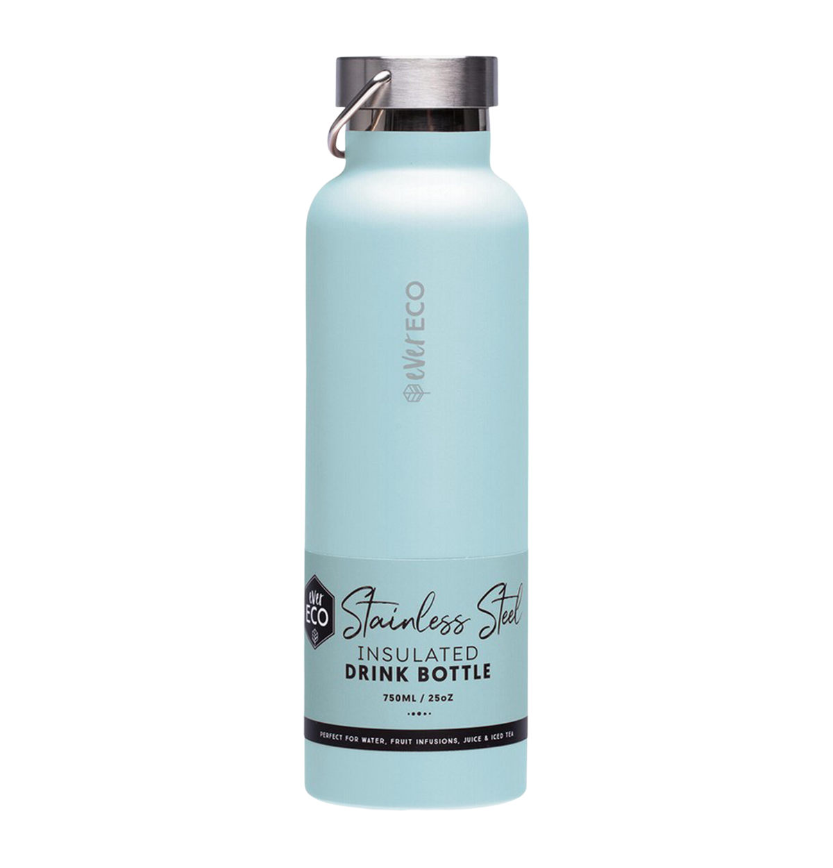 EVER ECO Insulated Stainless Steel Bottle Positano - Blue 750ml-0
