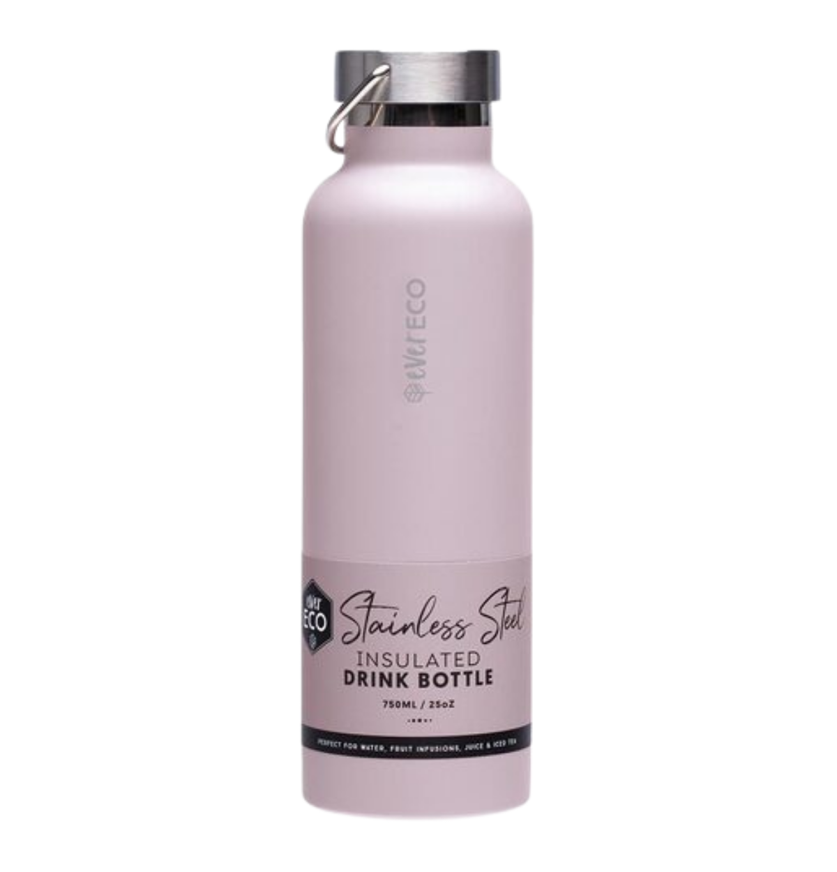 EVER ECO Insulated Stainless Steel Bottle Byron Bay - Lilac 750ml-0