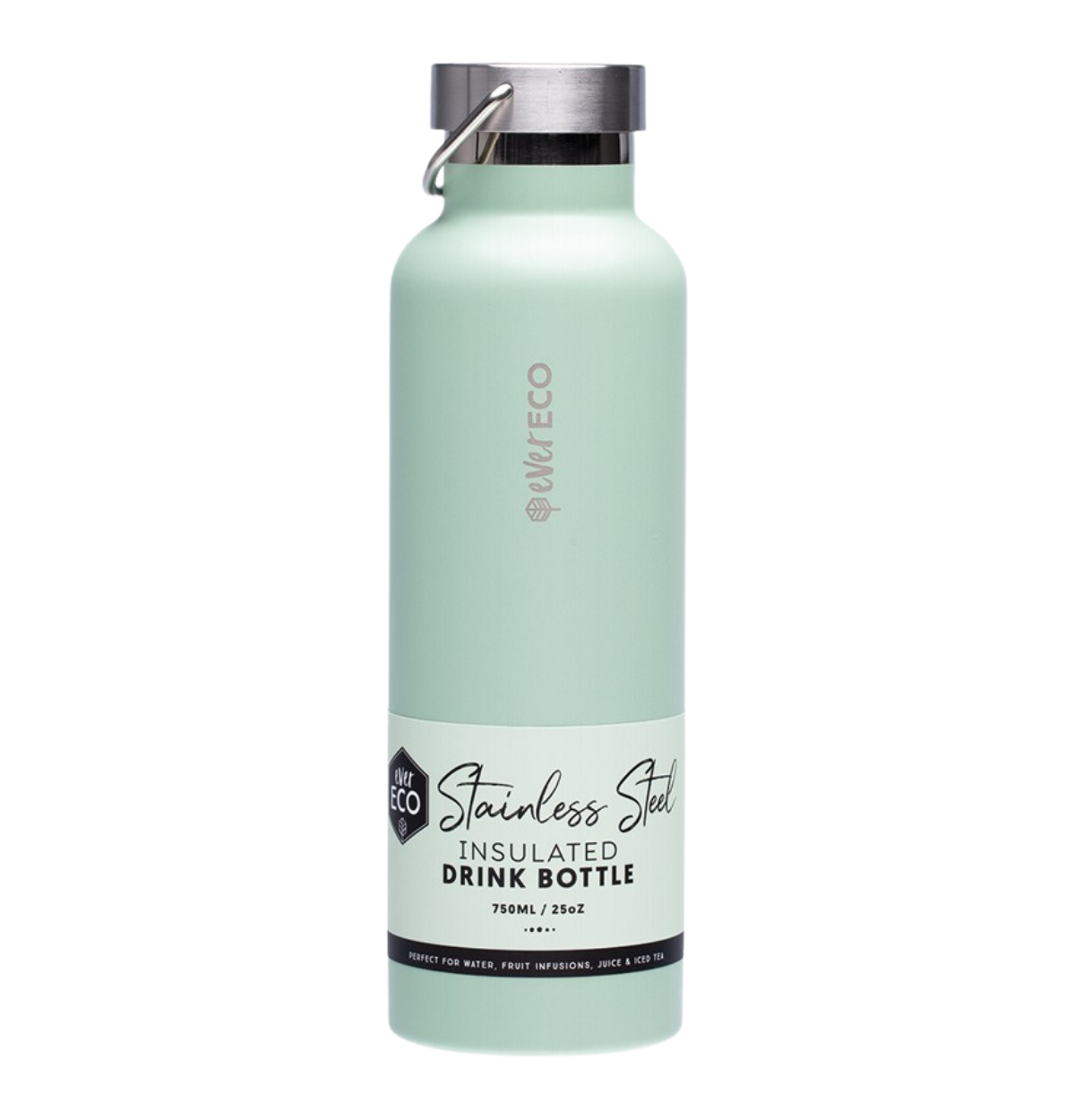 EVER ECO Insulated Stainless Steel Bottle Sage 750ml-0