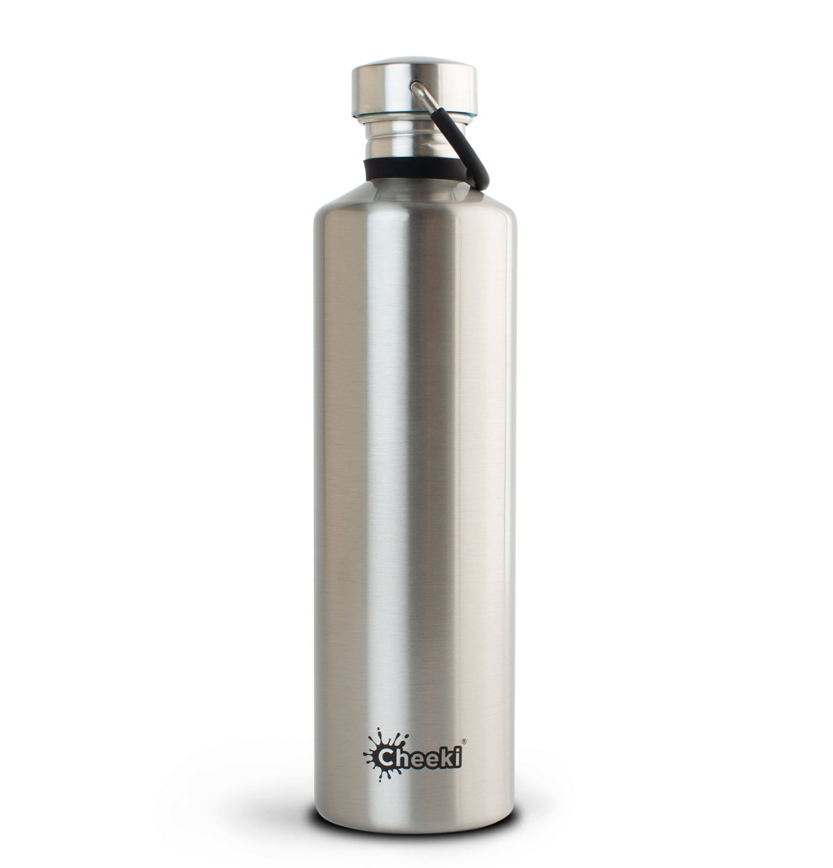 Image of CHEEKI Stainless Steel Bottle Silver 1L