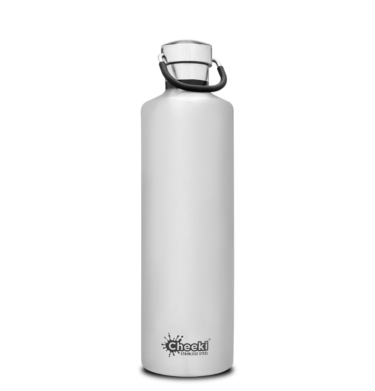 CHEEKI Stainless Steel Bottle Insulated - Silver 1L-0