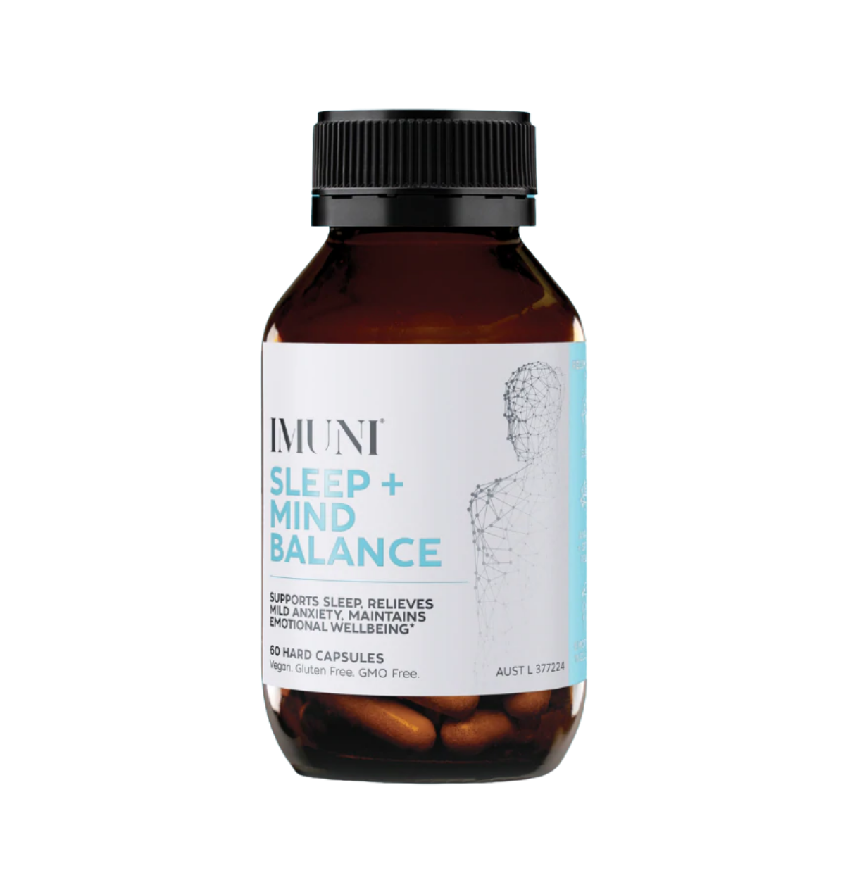 IMUNI Sleep + Mind Balance 60 Caps