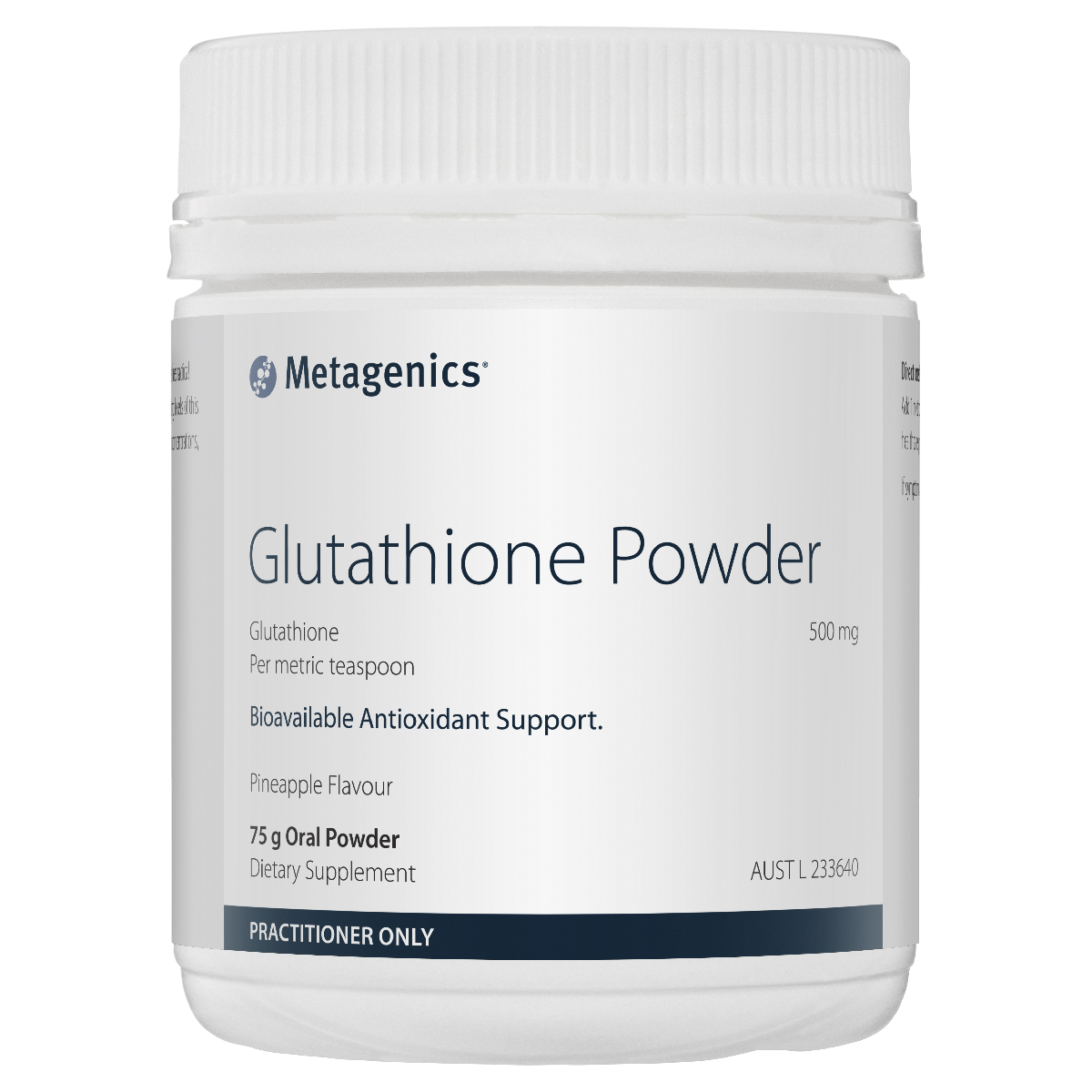 metagenics glutathione Glutagenics Powder Lemon Lime Flavour 230g - Buy Online in Australia GlutaClear - Pure Prescriptions