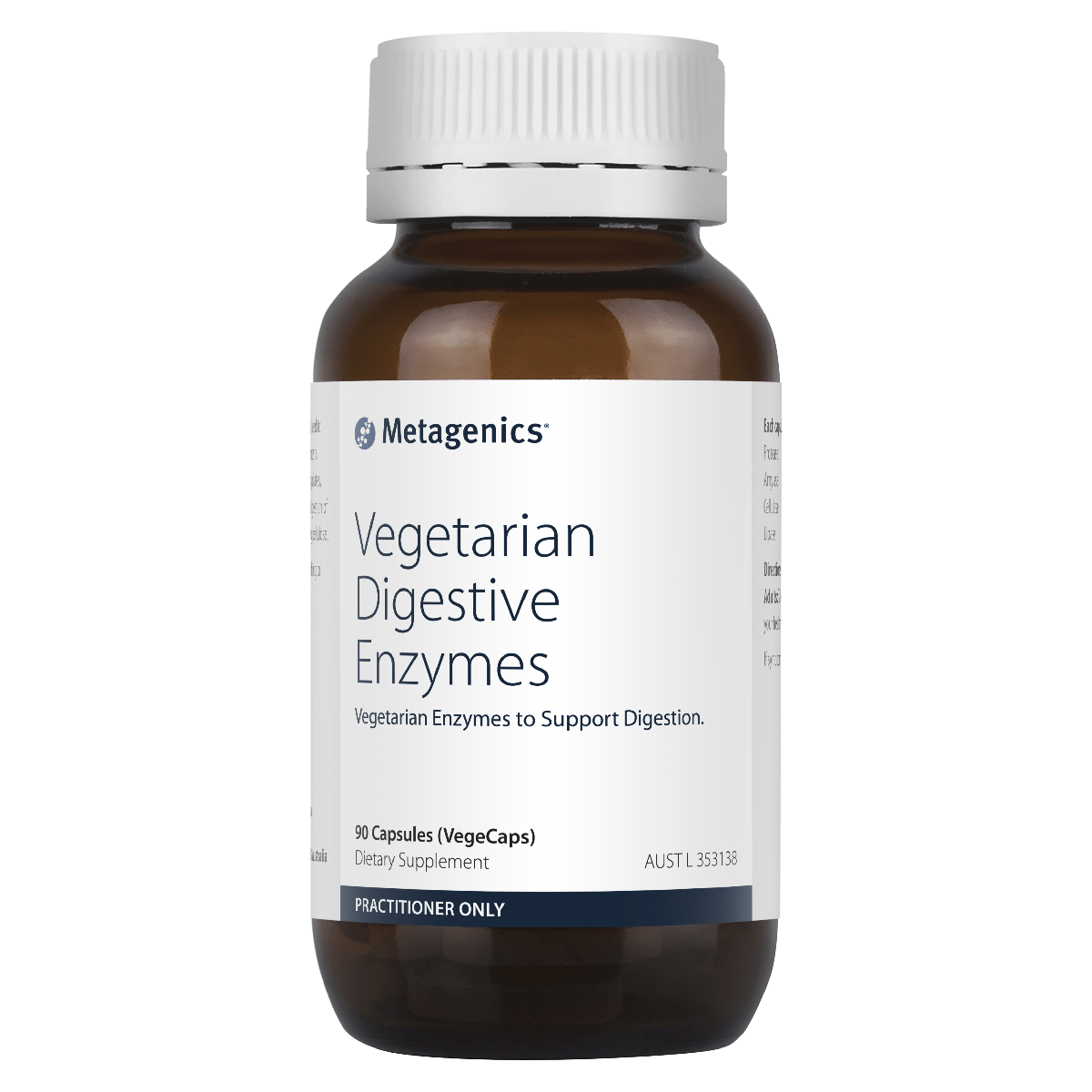 Metagenics Vegetarian Digestive Enzymes 90 Caps