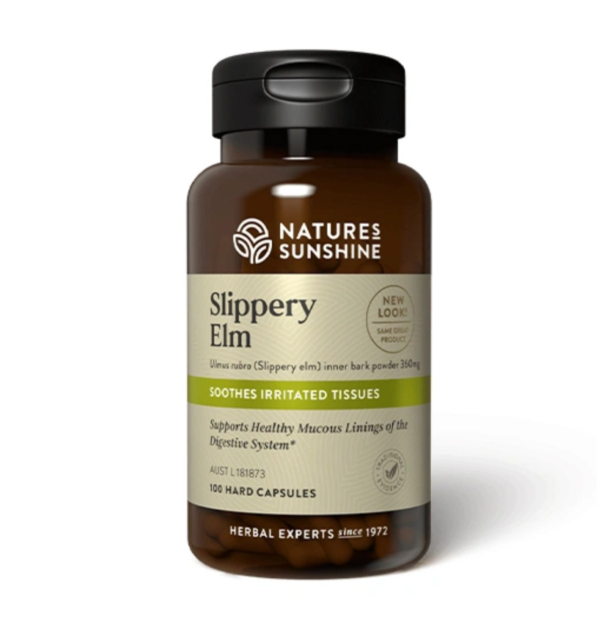 Nature's Sunshine Slippery Elm 360mg 100