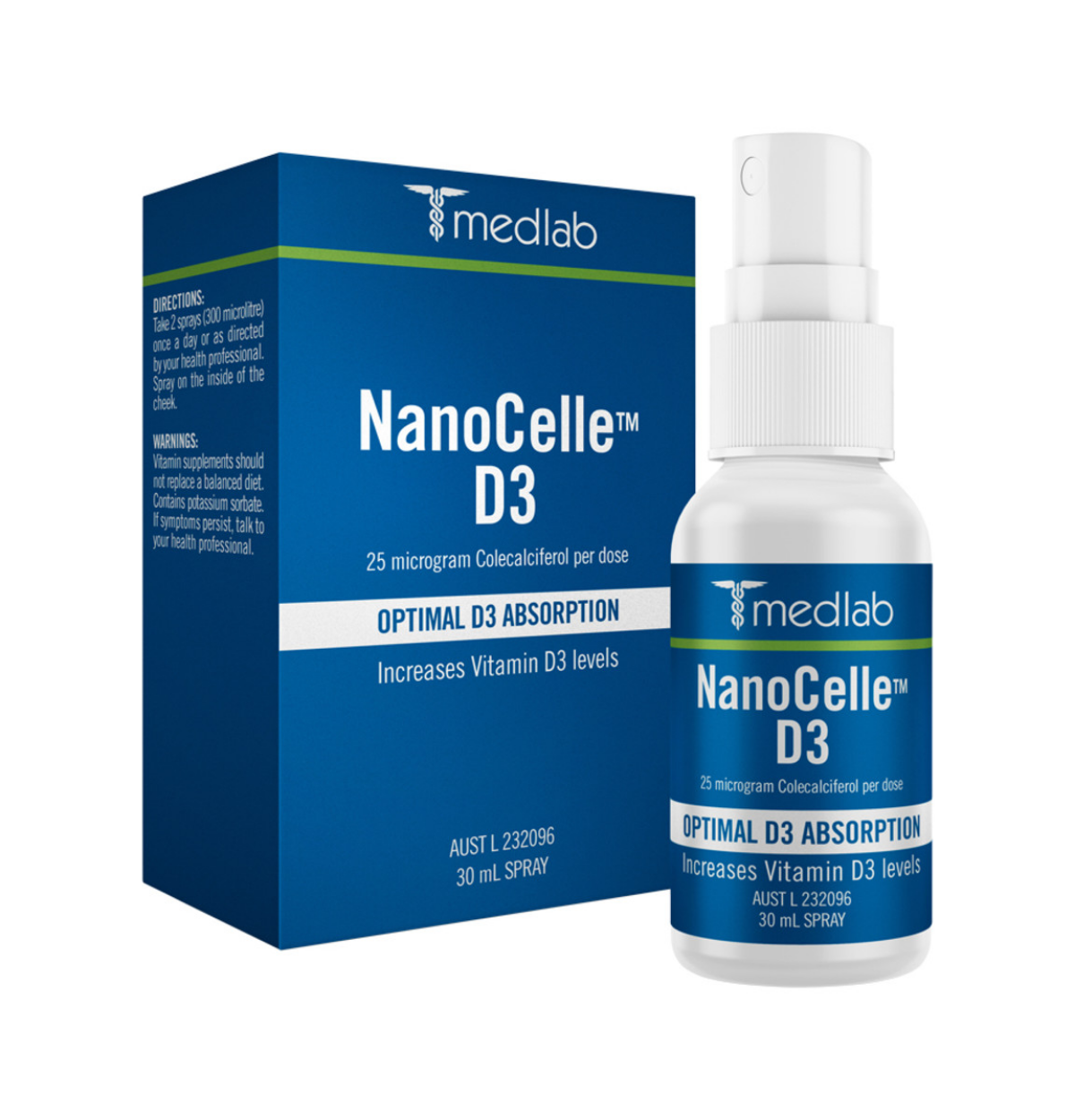 Medlab NanoCelle D3 30ml