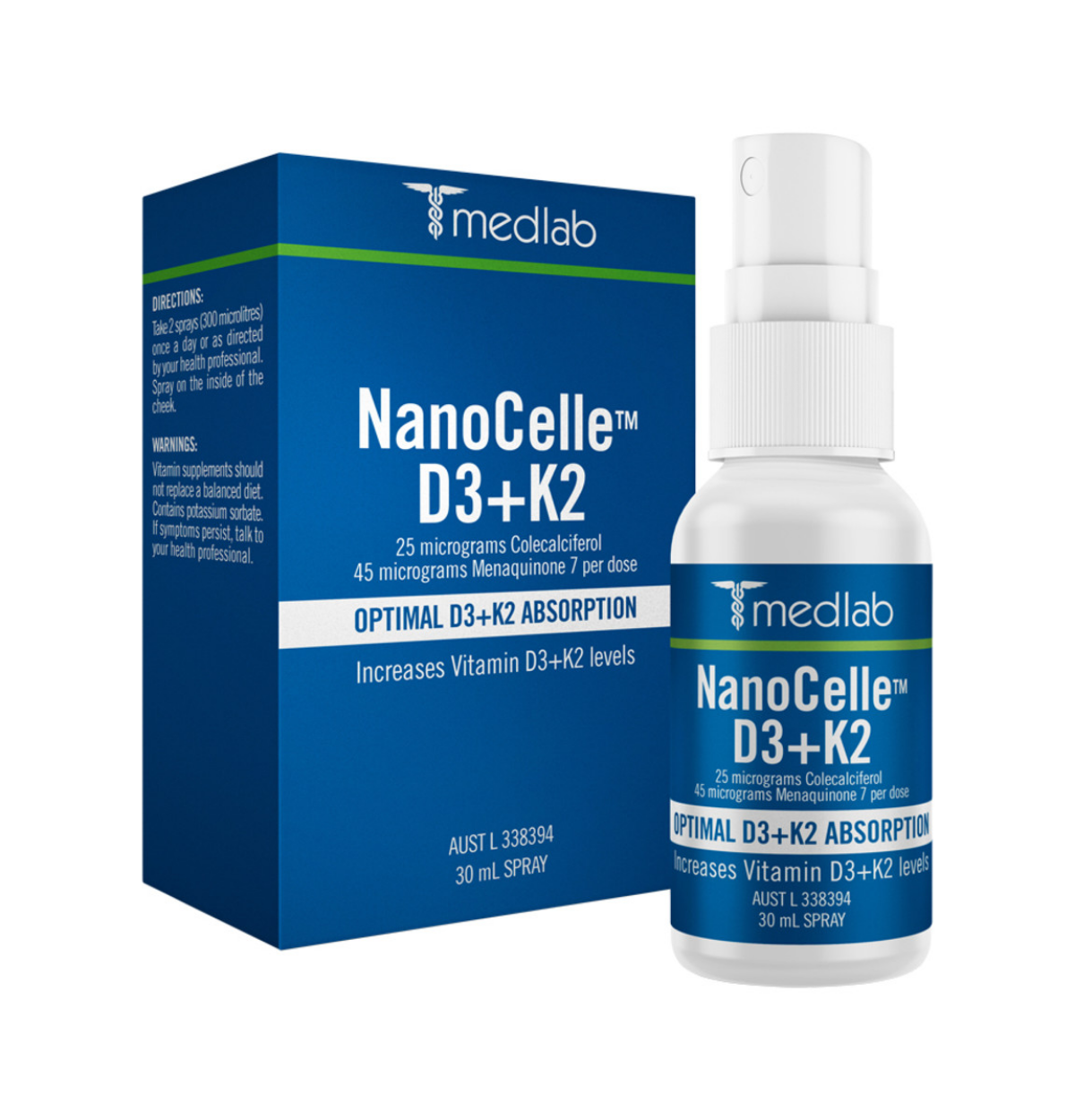 Medlab NanoCelle D3 + K2 30ml-0