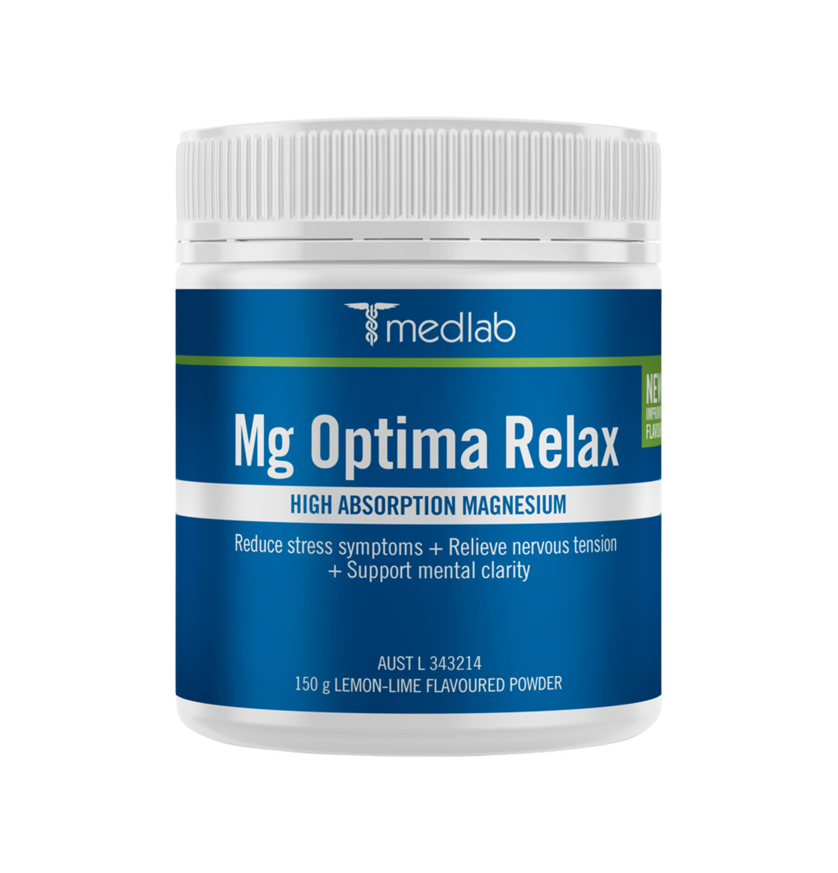 thumbnail image 2 of Medlab MG Optima Relax 300g – Magnesium Powder Supplement – Fast Same Day Ship 2 of 6