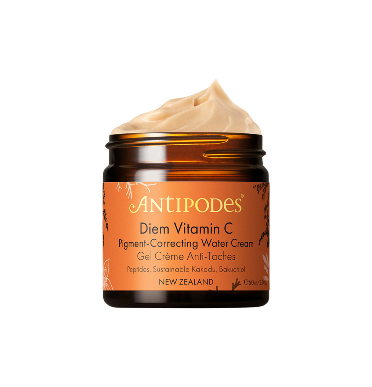 Antipodes Diem Vitamin C Pigment-Correcting Water Cream 60ml-0