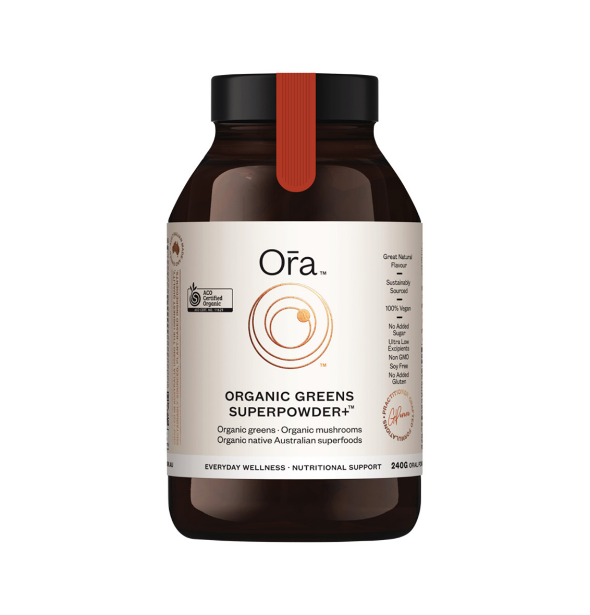 Ora Organic Greens Superpowder+ Oral Powder 240g-0