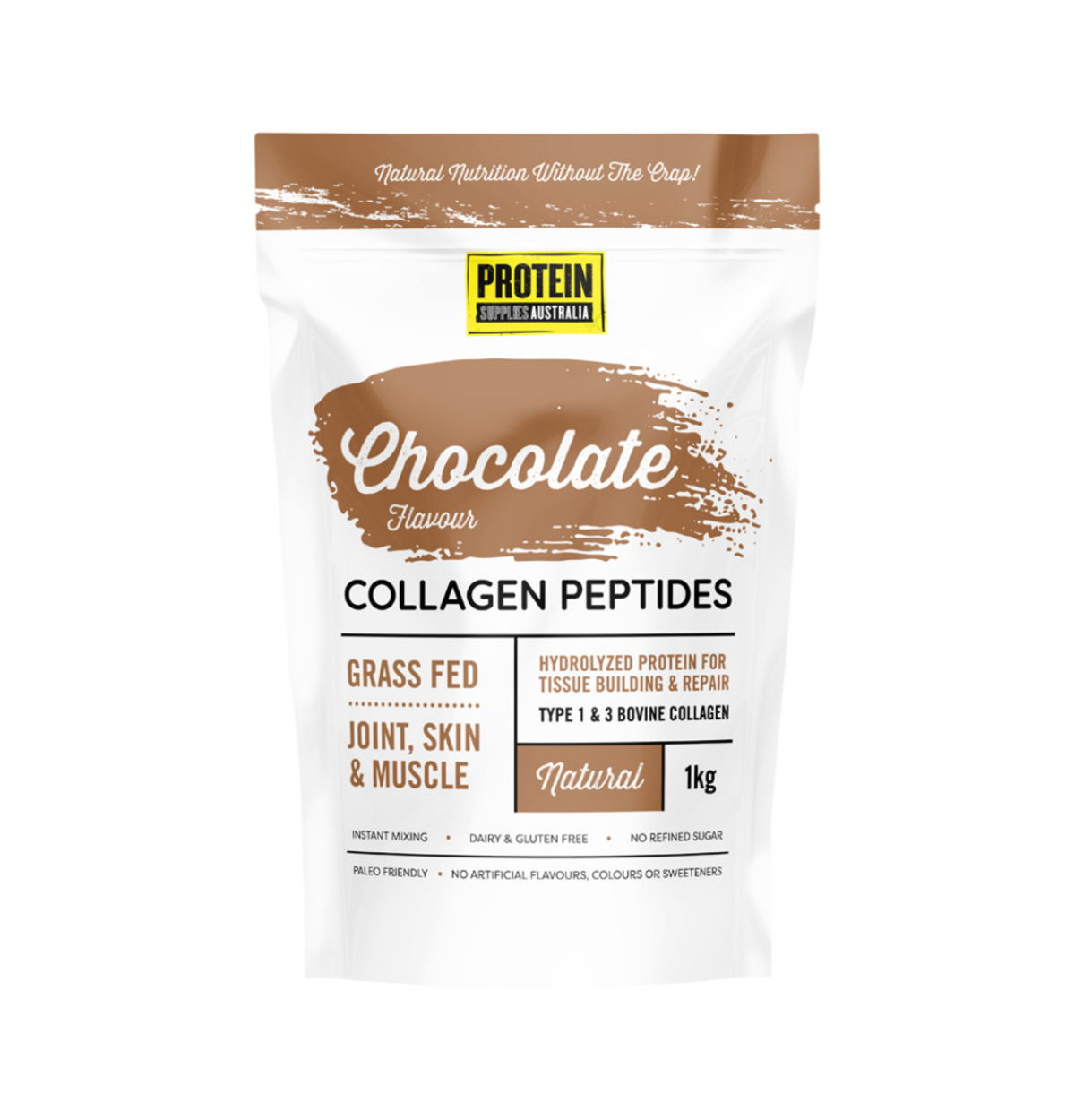 Protein Supplies Australia Collagen Peptides Chocolate 1kg-0