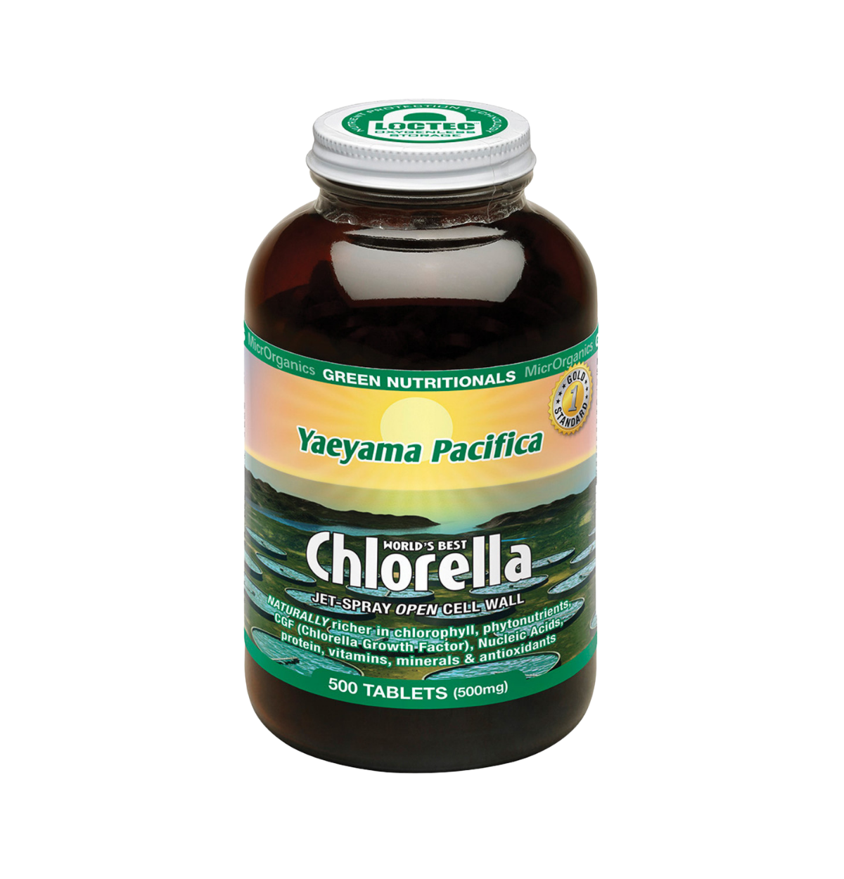 Green Nutritionals Yaeyama Pacifica Chlorella 500t-0