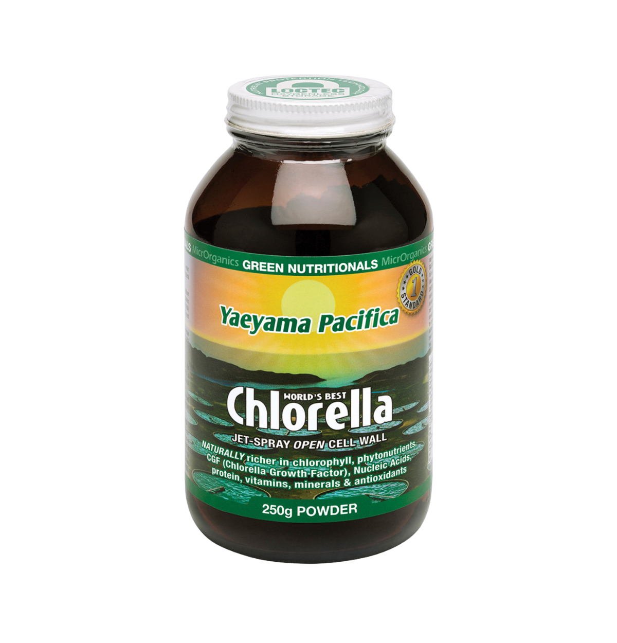 Green Nutritionals Yaeyama Pacifica Chlorella 250g Powder-0