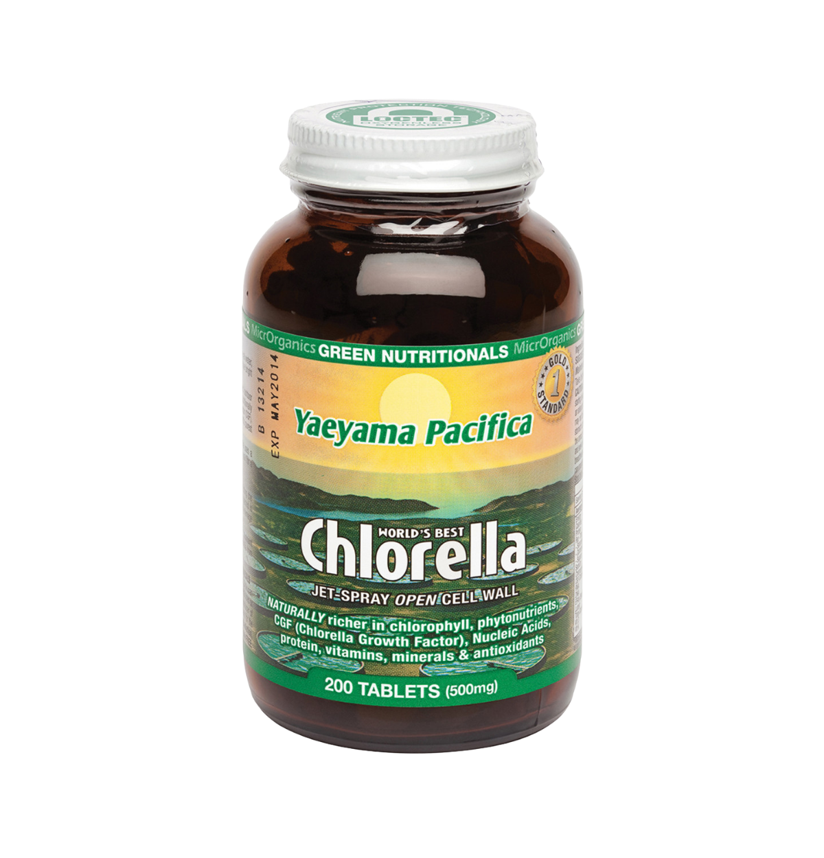 Green Nutritionals Yaeyama Pacifica Chlorella 200t-0