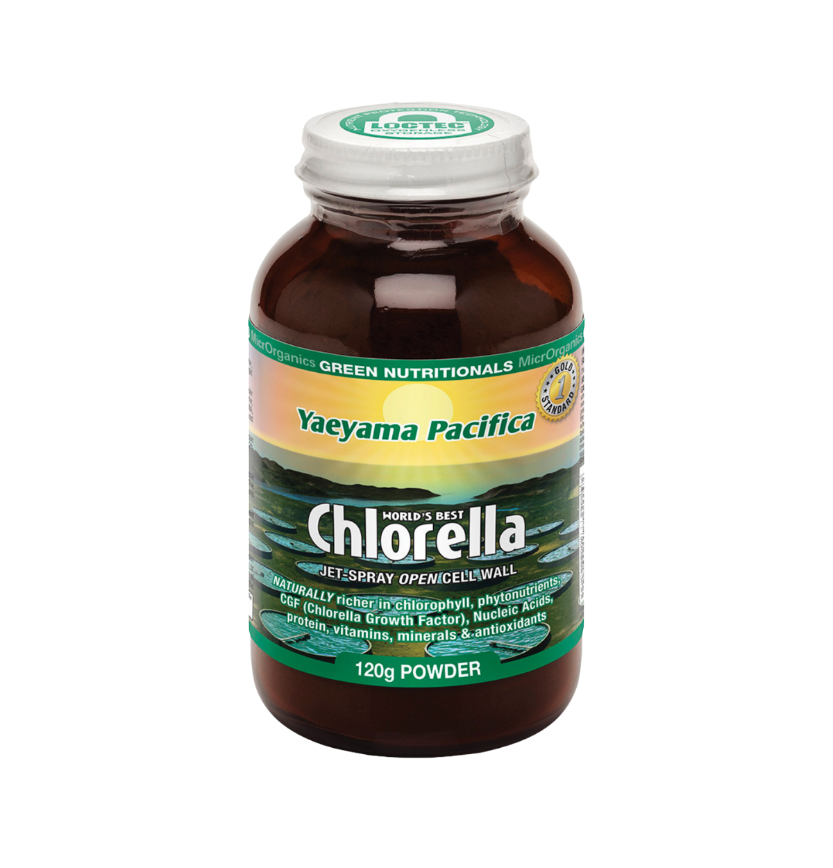 Green Nutritionals Yaeyama Pacifica Chlorella 120g Powder-0