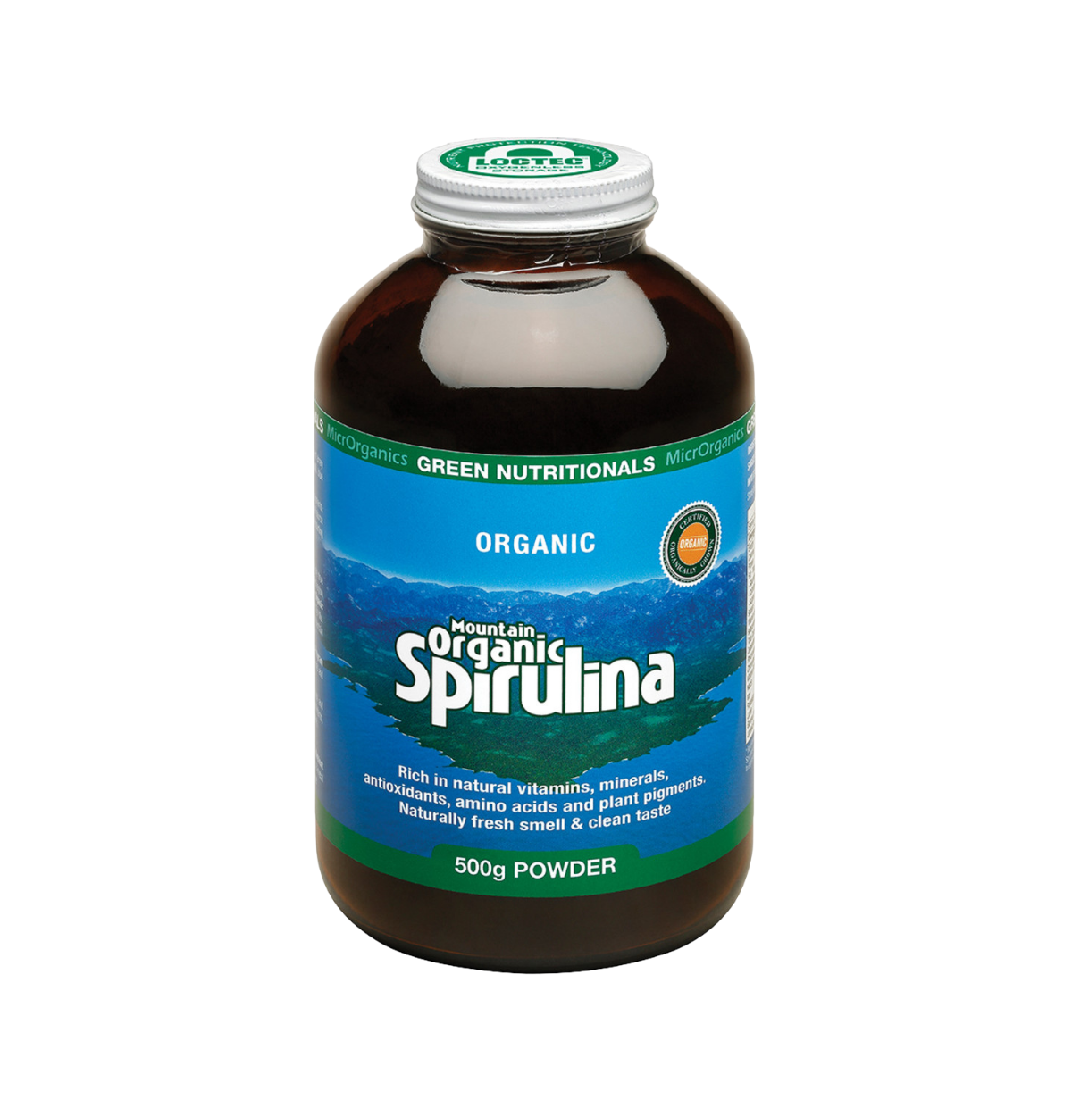 Green Nutritionals Mountain Organic Spirulina 500g Powder-0