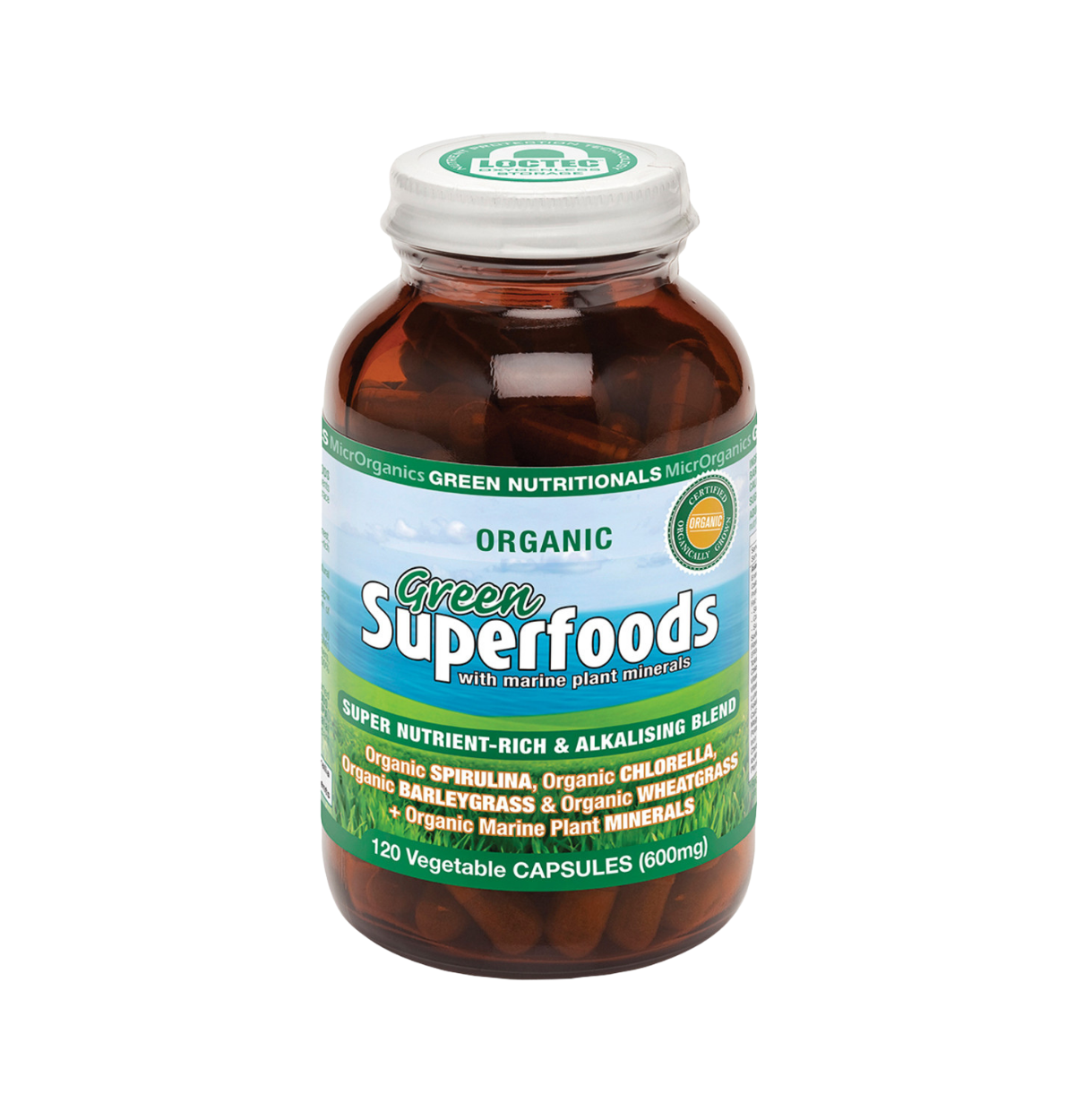 Green Nutritionals Green Superfoods 600mg 120vc-0