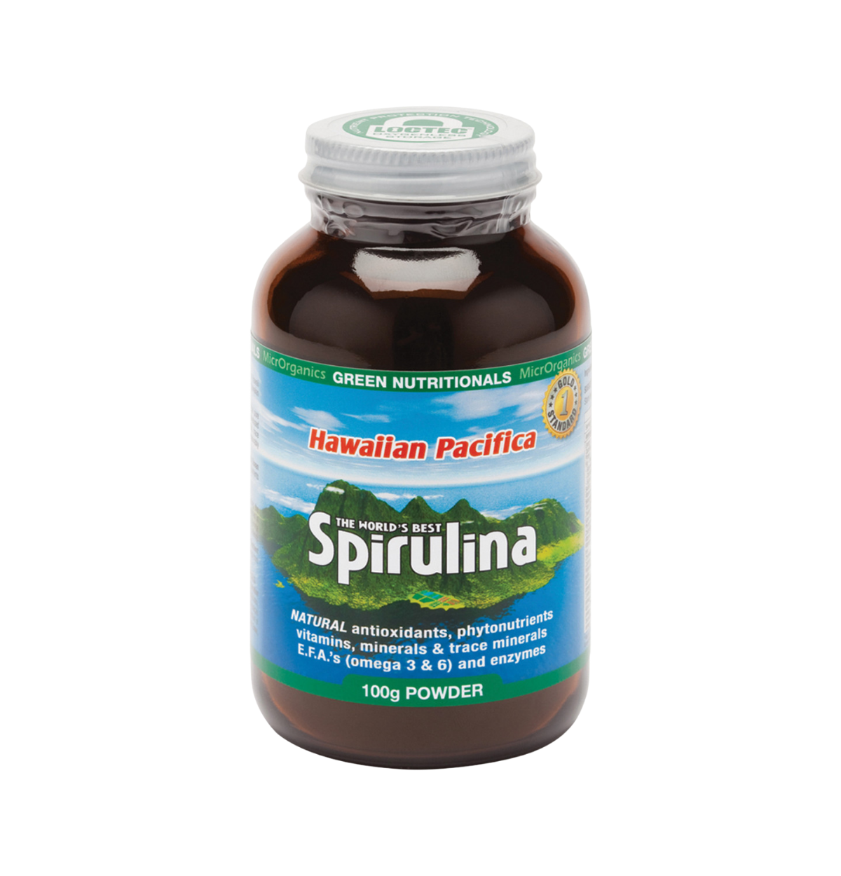Green Nutritionals Hawaiian Pacifica Spirulina 100g Powder-0
