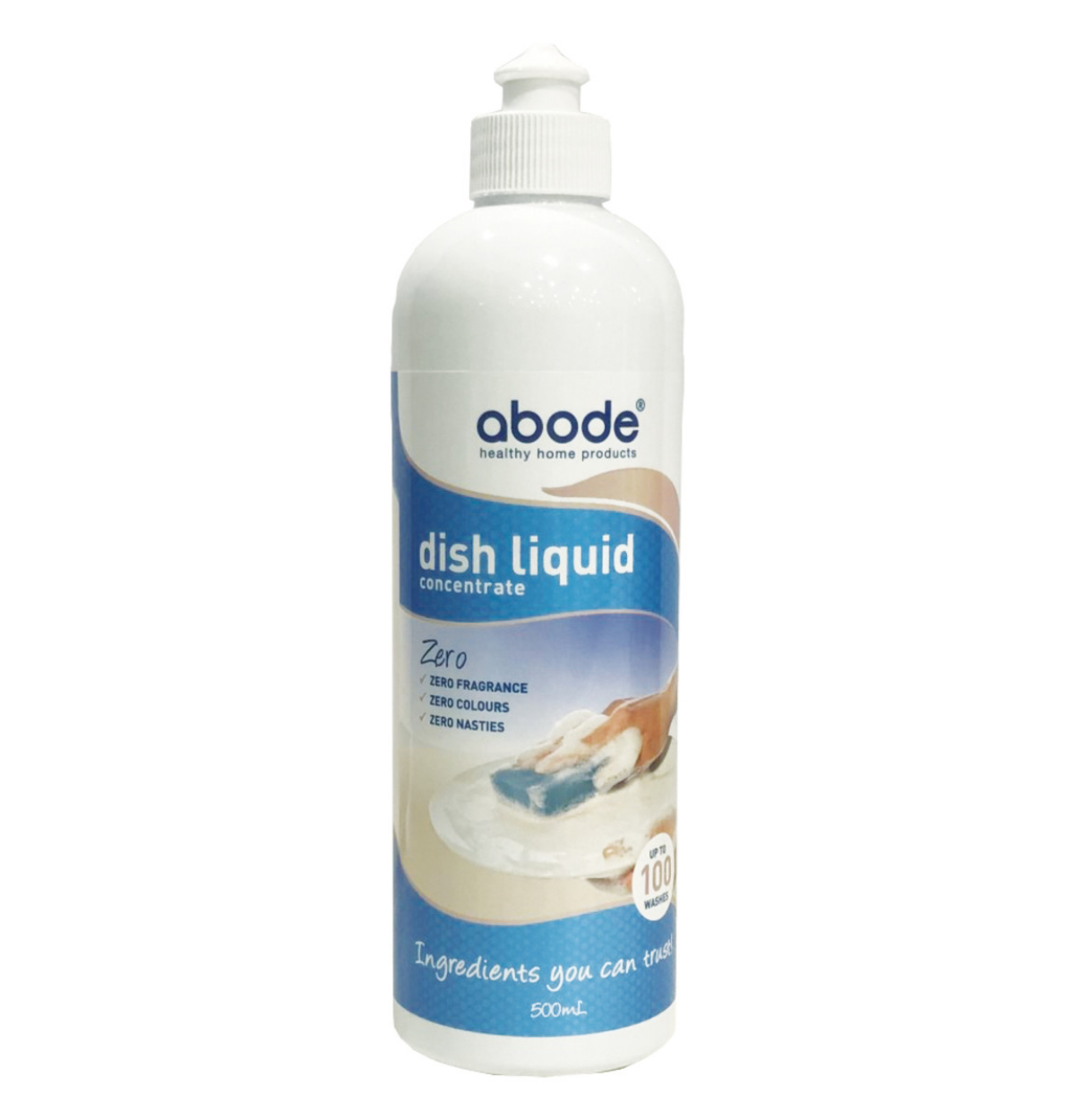 Abode Dish Liquid Concentrate Zero 500ml-0