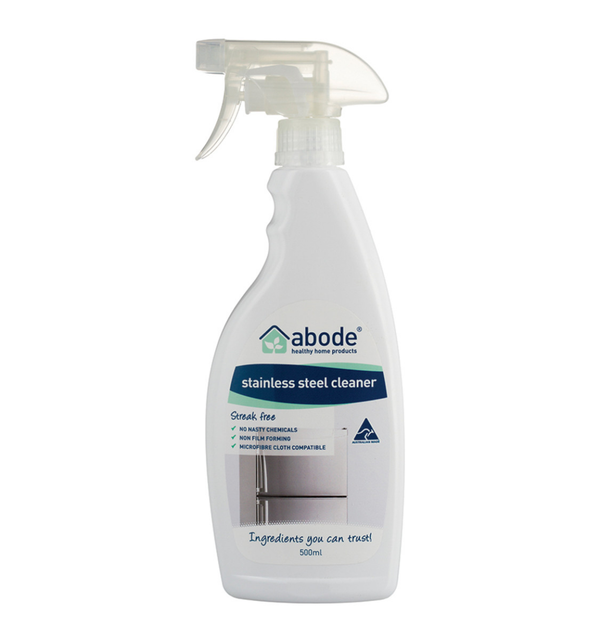 Abode Stainless Steel Cleaner Spray 500ml-0