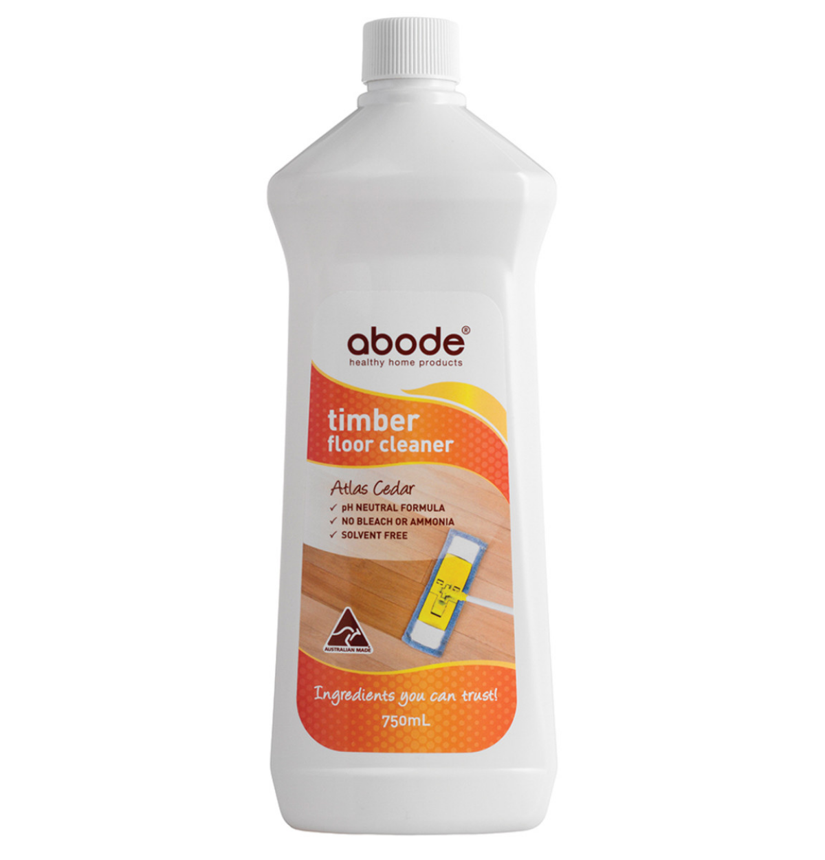 Abode Timber Floor Cleaner Atlas Cedar 750ml-0