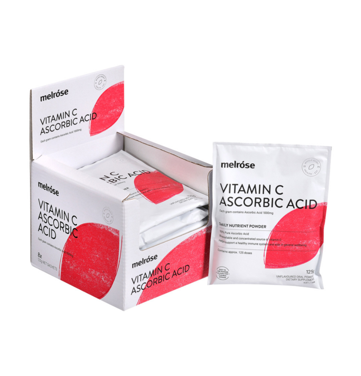Melrose Vitamin C Ascorbic Acid 125g-0