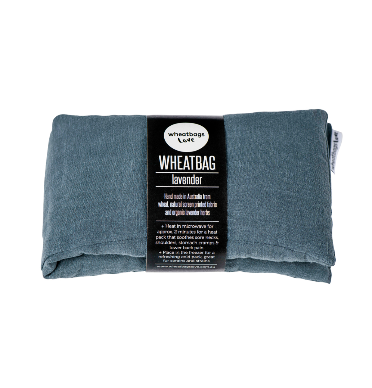 WHEATBAGS LOVE Wheatbag - Luxe Linen Slate (Lavender Scented)-0