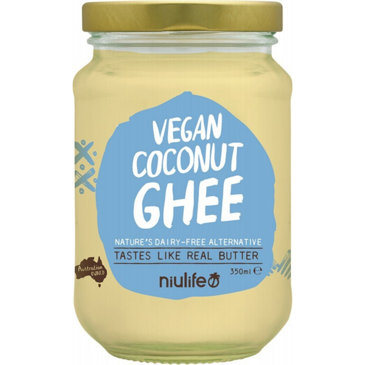 NIULIFE Coconut Ghee Vegan Butter Alternative 350ml