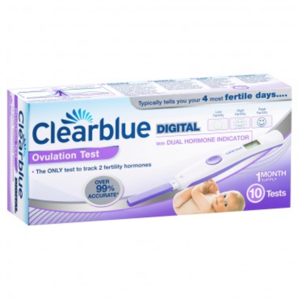 Image of CLEARBLUE ADVANCED DIGITAL OVULATION 10PK
